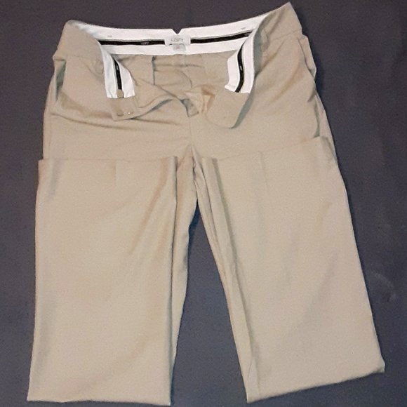 LOFT Pants - LOFT Ann Taylor Khaki Trouser